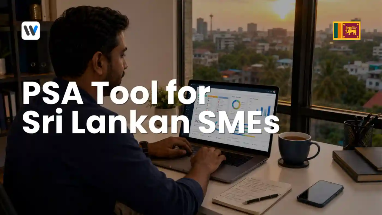 PSA tool for SMEs Sri Lanka, professional services automation, Worklenz PSA, project management software for small business