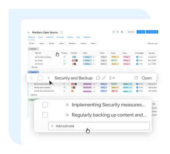 team resource allocation view
