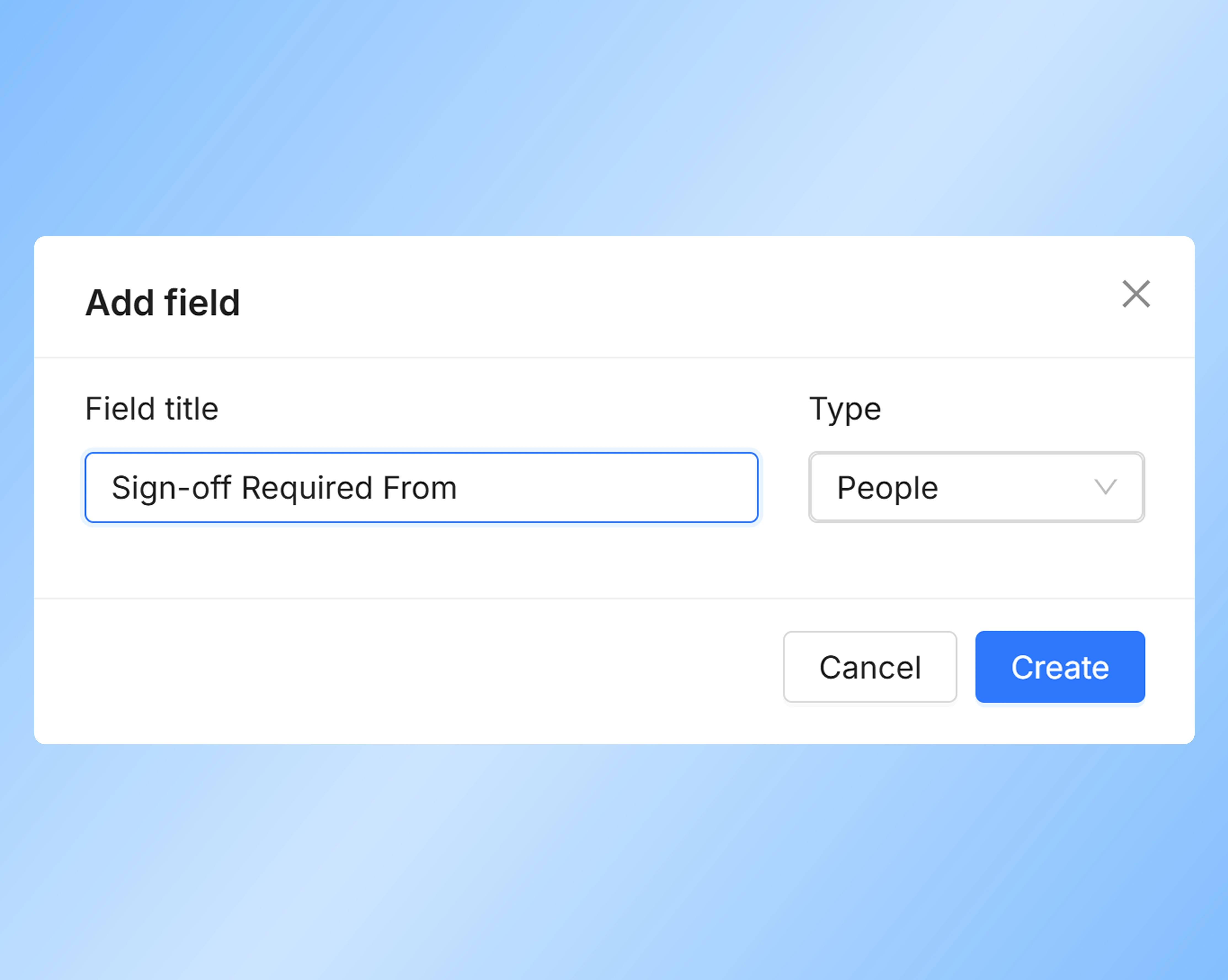 Worklenz custom fields